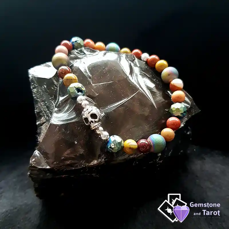 Custom healing crystal bracelet