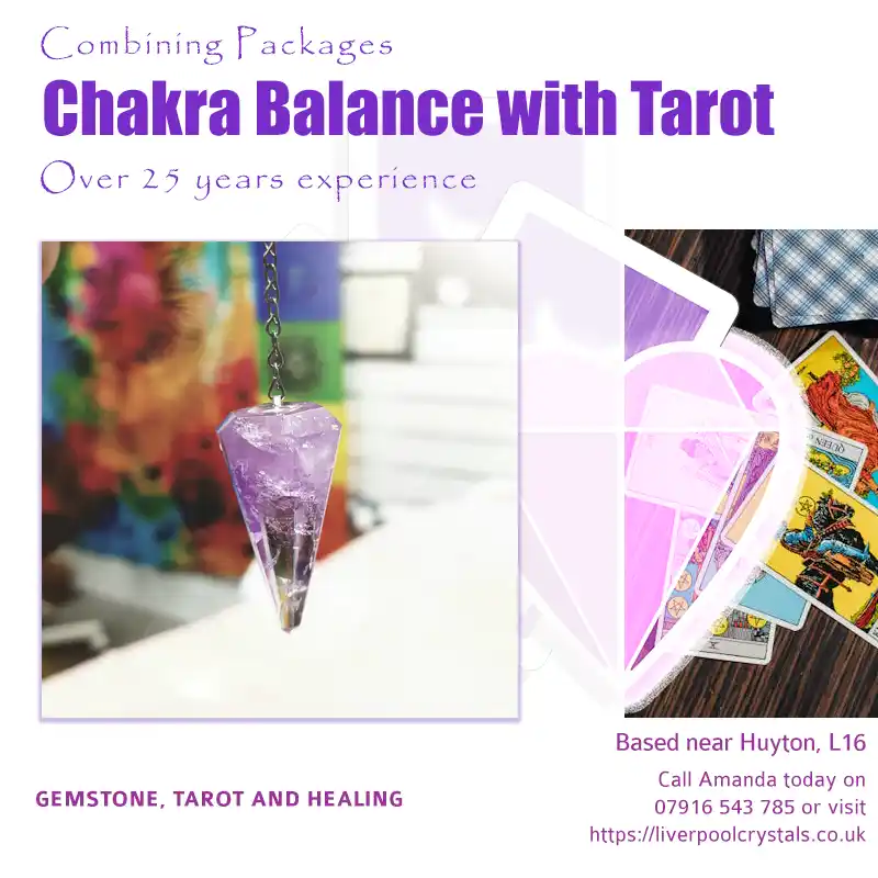 Combining packages - Receive a Tarot reading with a chakra balance