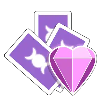 Gemstone Tarot and Healing Logo